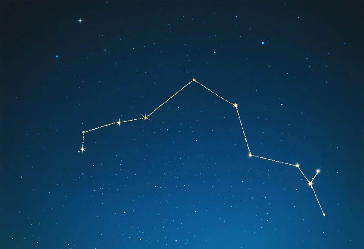 Illustration éditoriale — astrologie, thème astral et cycles planétaires